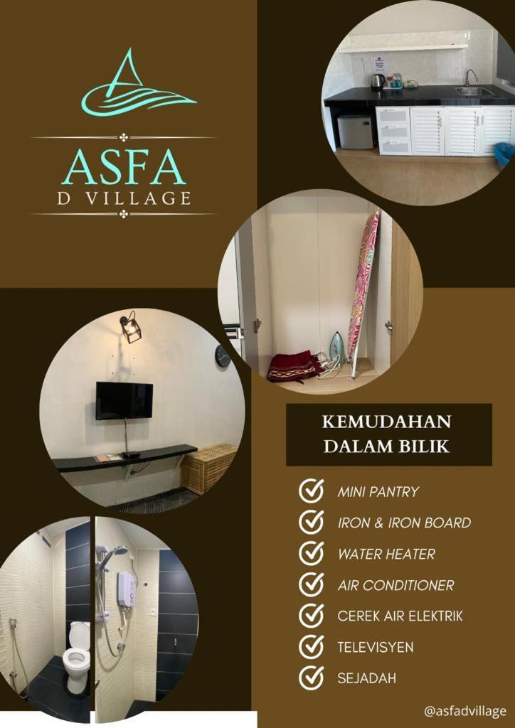 Asfa D Village - Resort - Homestay - Family Room Kemasik Kültér fotó